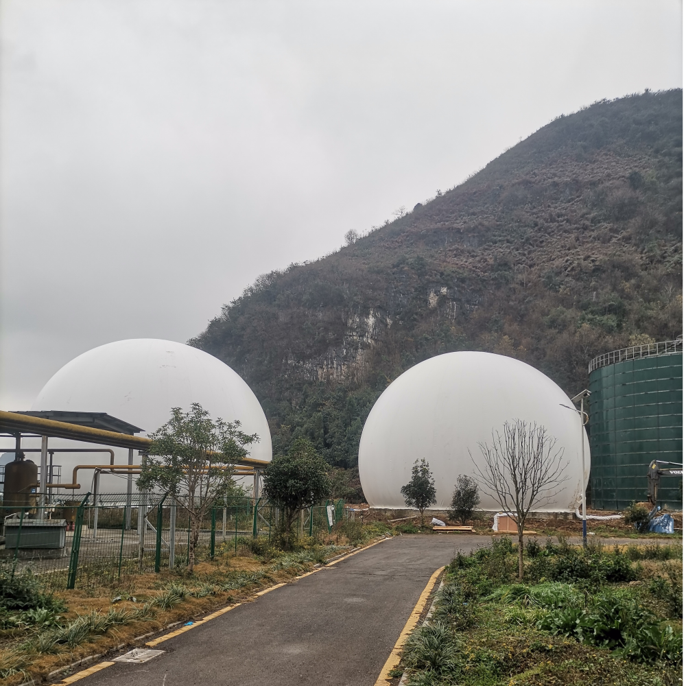 2 × 3000m³ Biogas Balloon