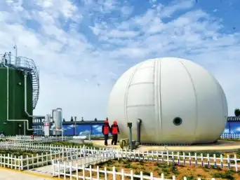About the Core Equipment Double Membrane Gas Holder