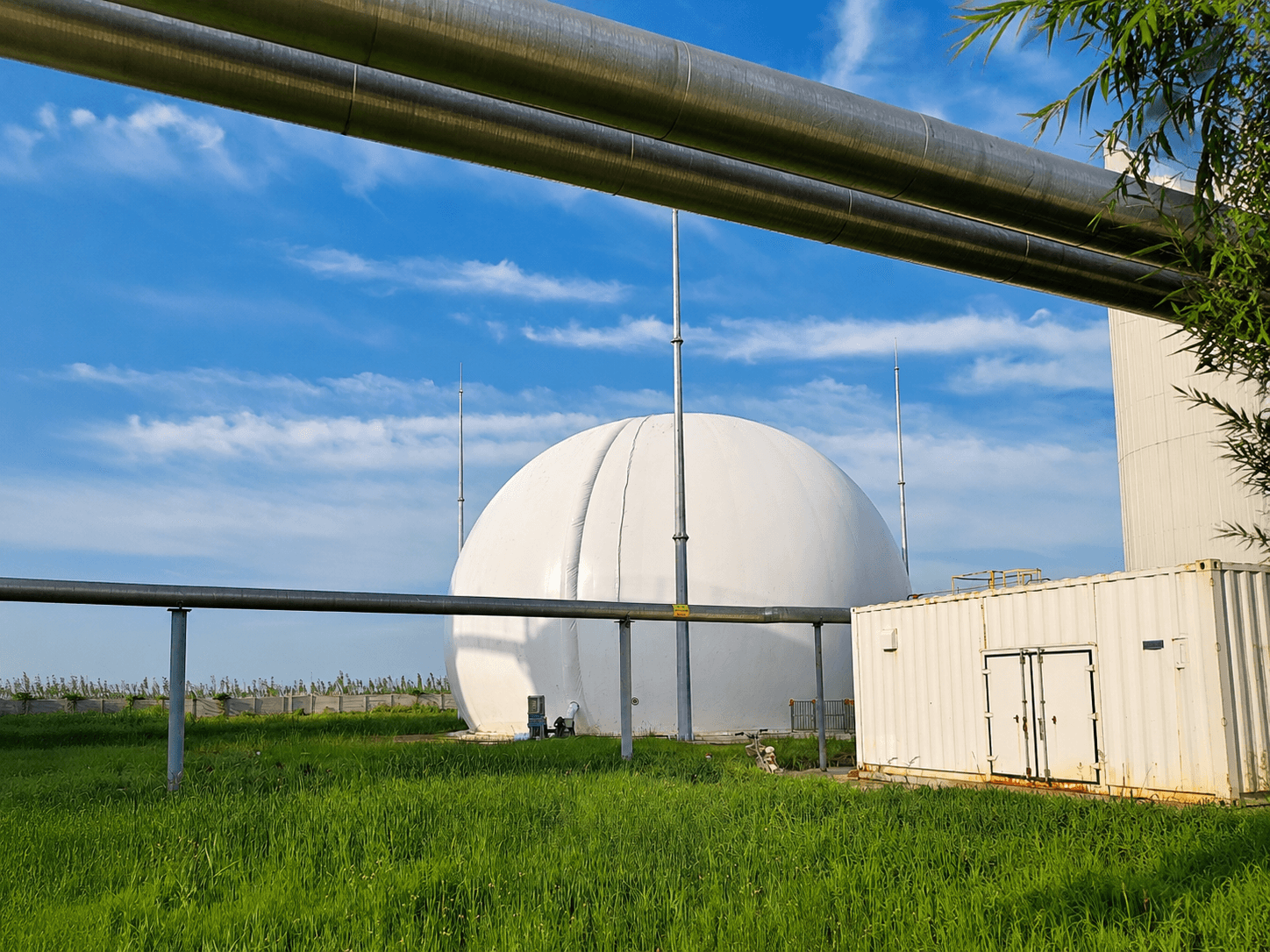 How does the double-membrane gas holder lead the revolution in green energy storage
