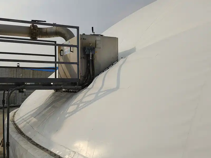Double Membrane Gas Holder Replacement Technical Solution