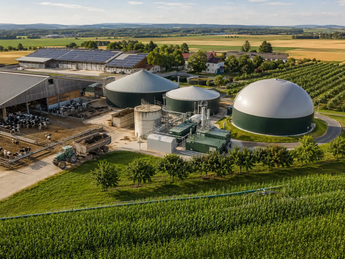biogas dome