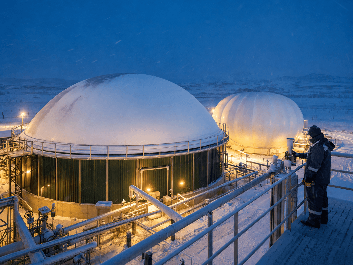 gas holder