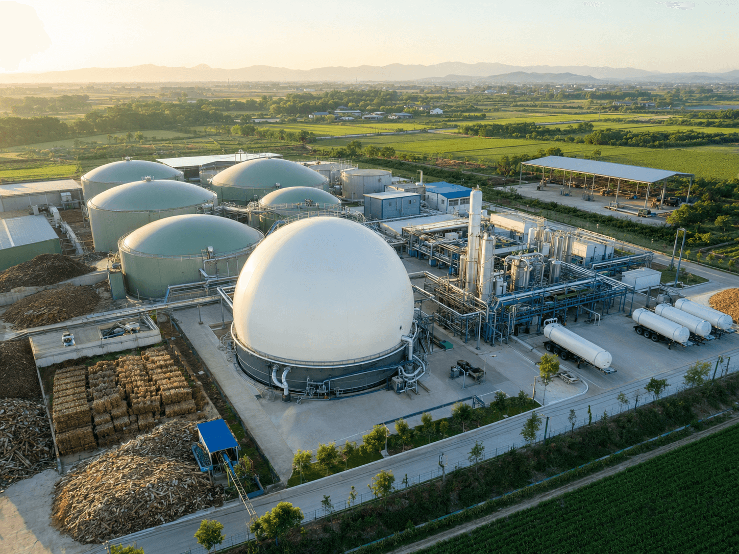 Biogas Independent Gas Holder