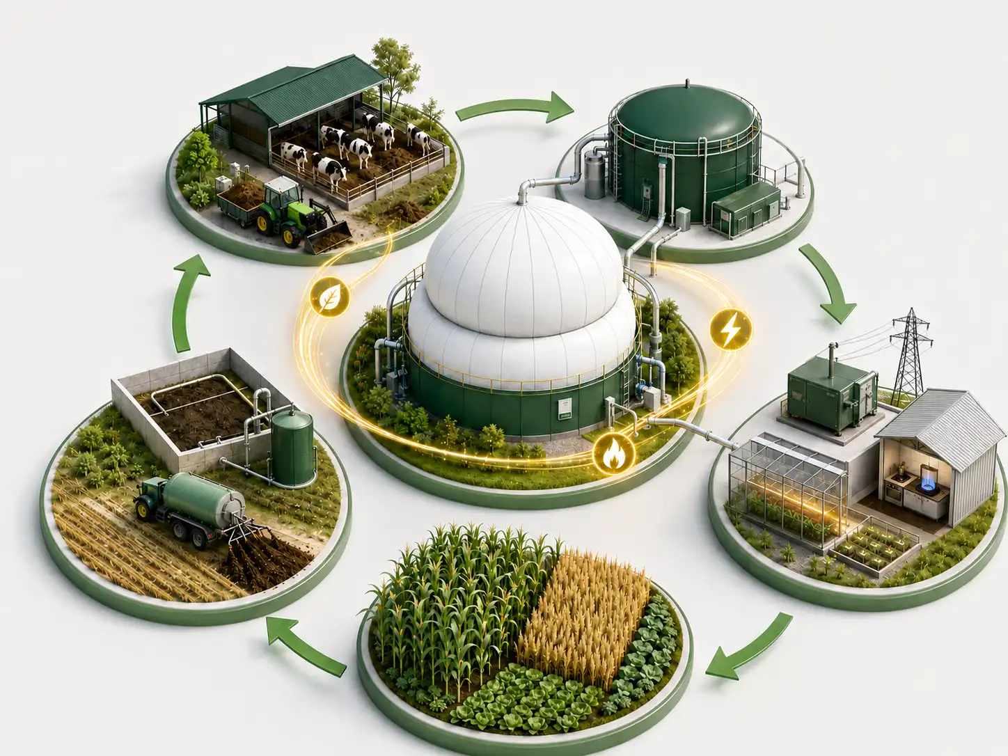 Biogas utilization
