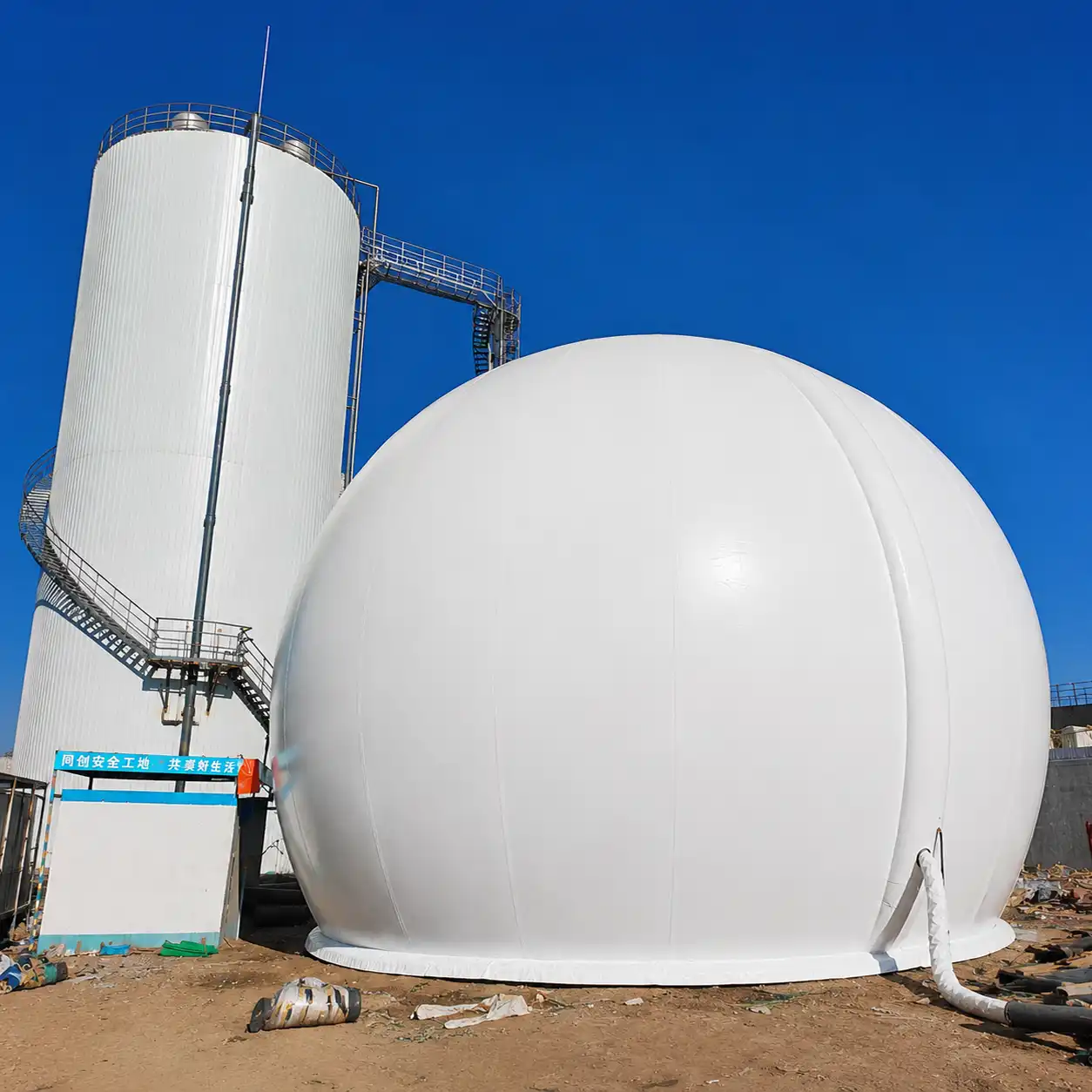 biogas dome