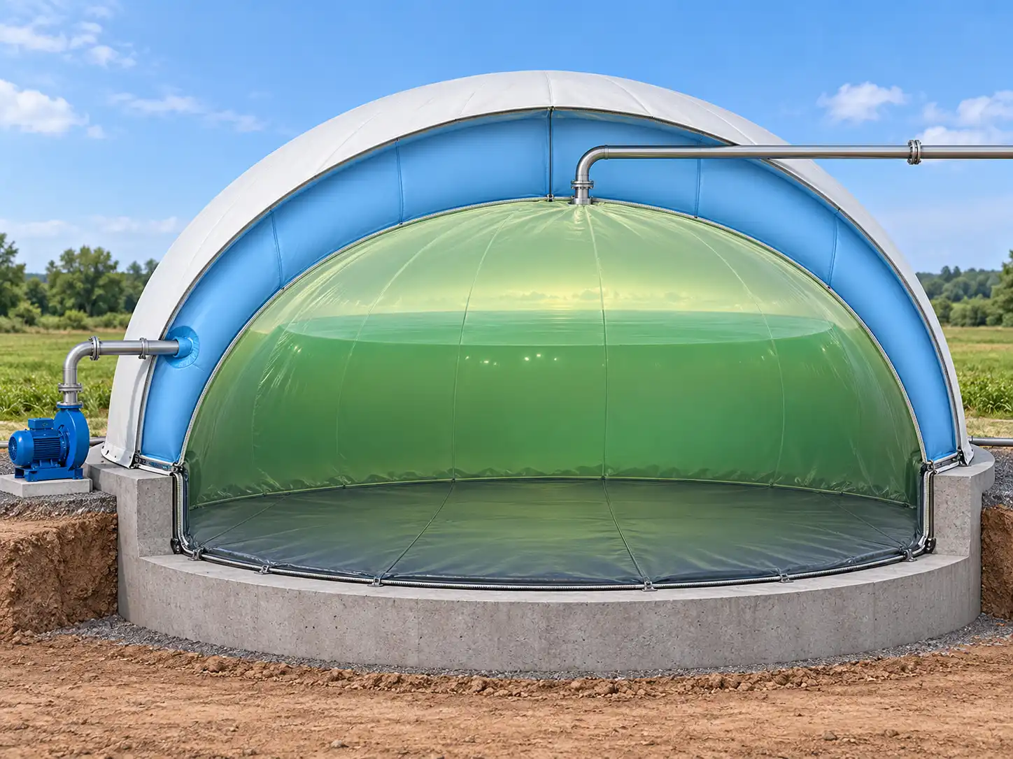 biogas holder