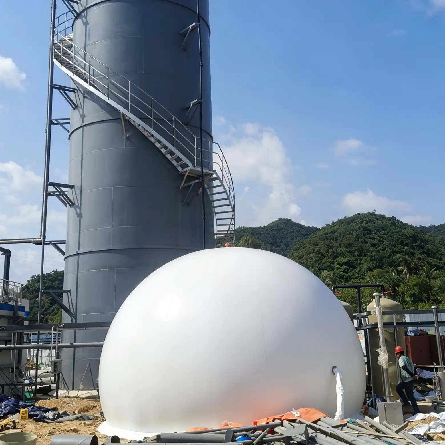 biogas bag