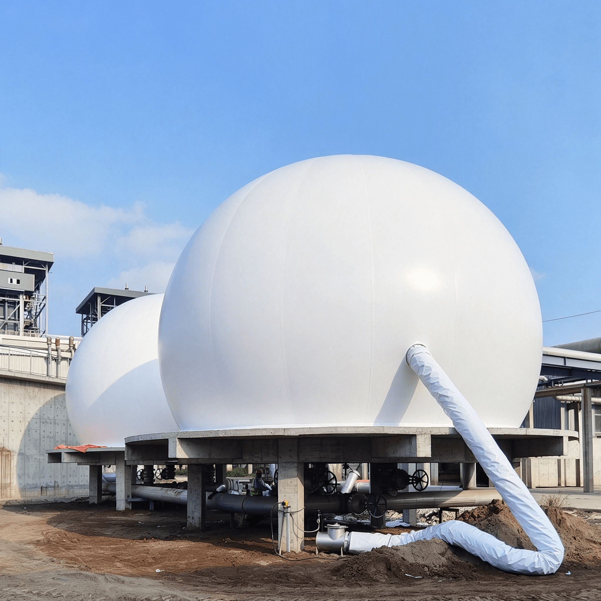 biogas dome