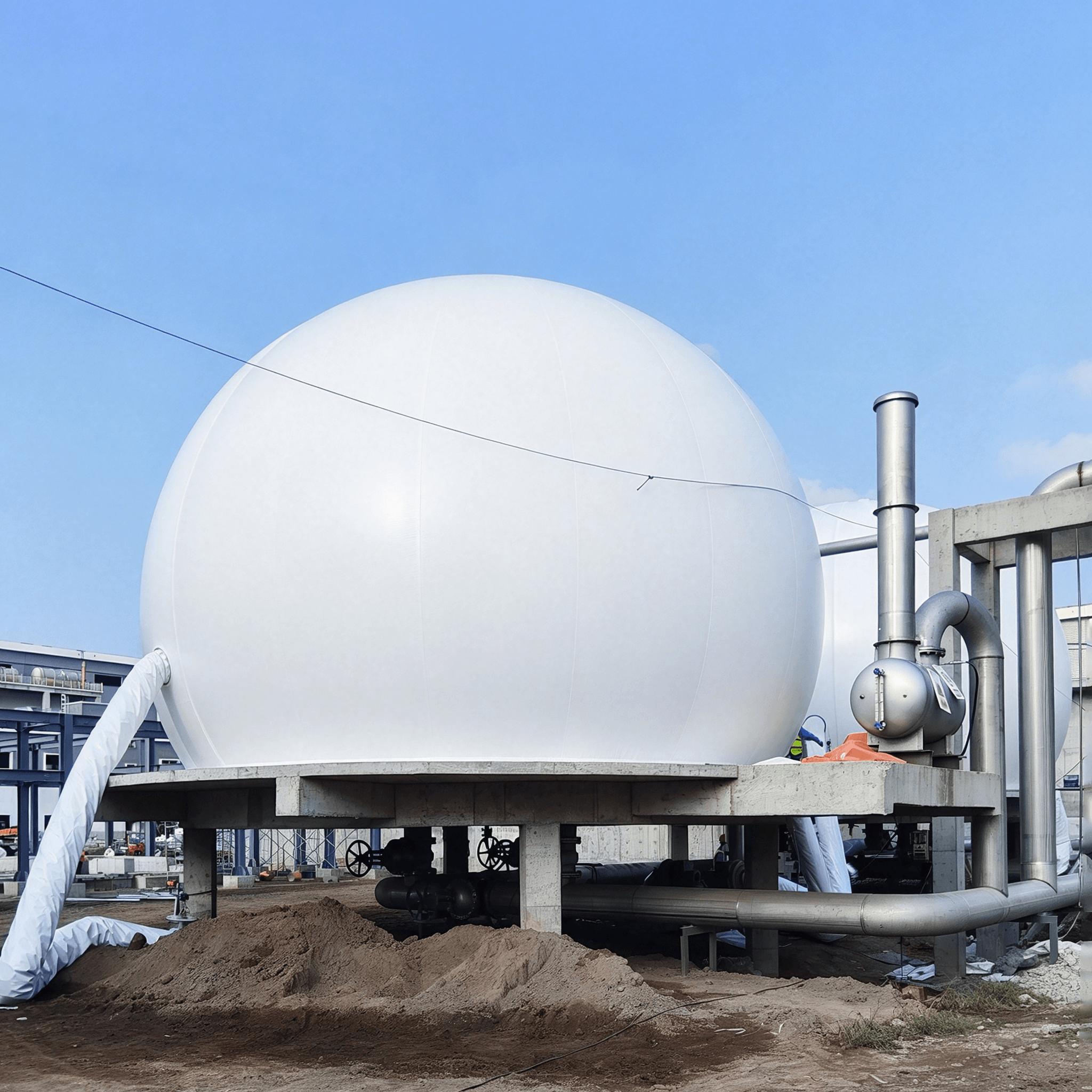 biogas storage bag